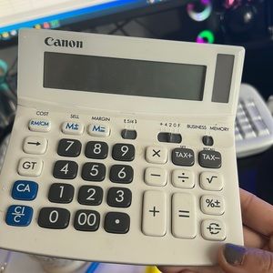 Canon calculator